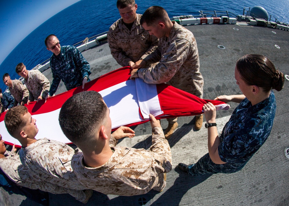 4th of July aboard the USS Kearsarge (LHD 3)