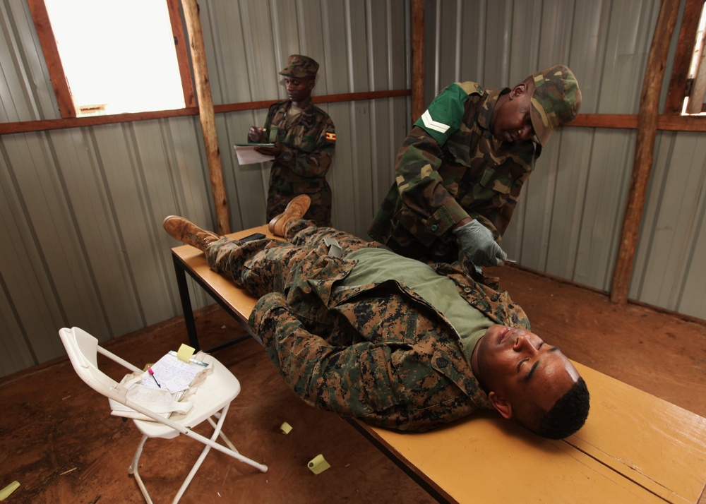 Marines, Sailors complete training in Uganda