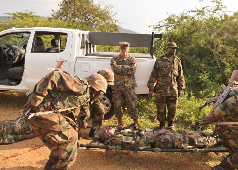 Marines, Sailors complete training in Uganda