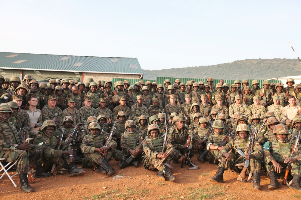 Marines, Sailors complete training in Uganda