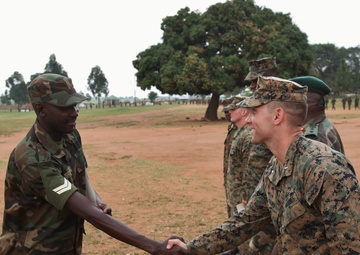 Marines, Sailors complete training in Uganda
