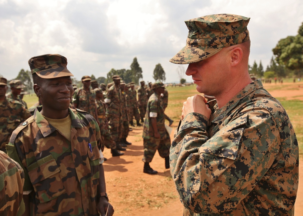 Marines, Sailors complete training in Uganda