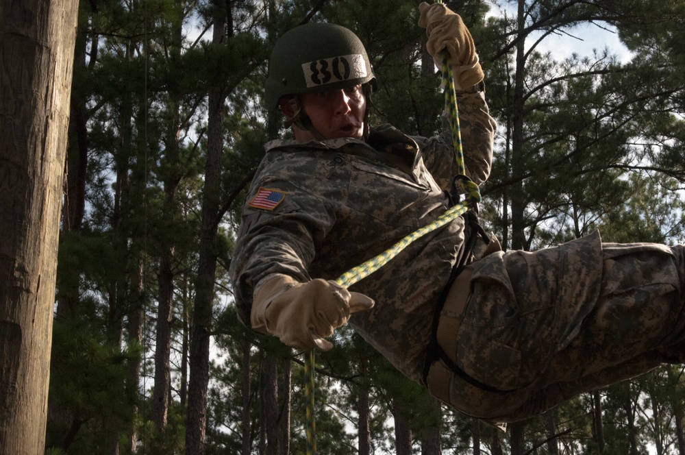 Air Assault course at Camp Blanding Joint Training Center nears completion with rappel test
