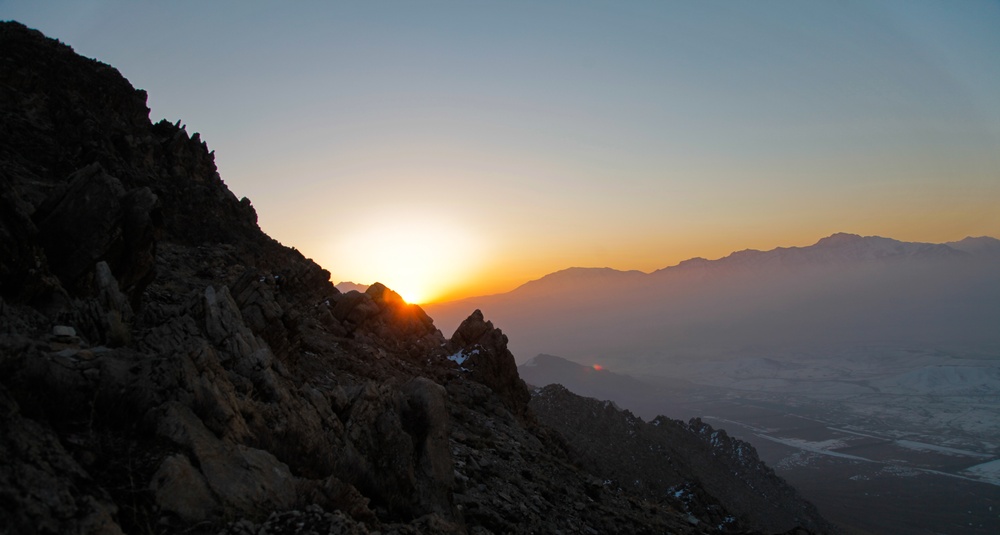 Climbing Ghar Mountain in Kabul province