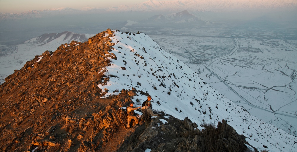 Climbing Ghar Mountain in Kabul province