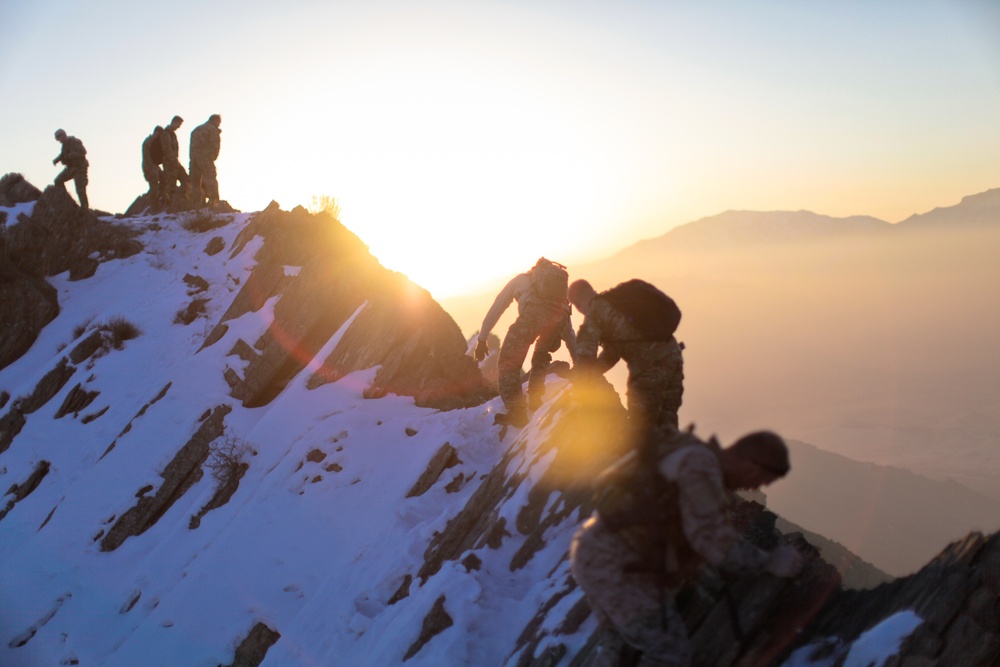 Climbing Ghar Mountain in Kabul province