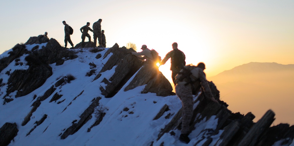 Climbing Ghar Mountain in Kabul province