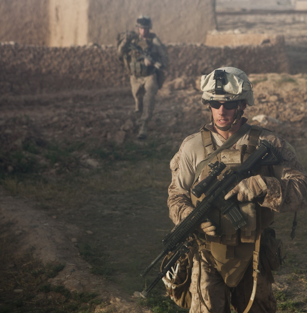 Marines with Fox Company, 2/2 Conduct Operation Kodiak