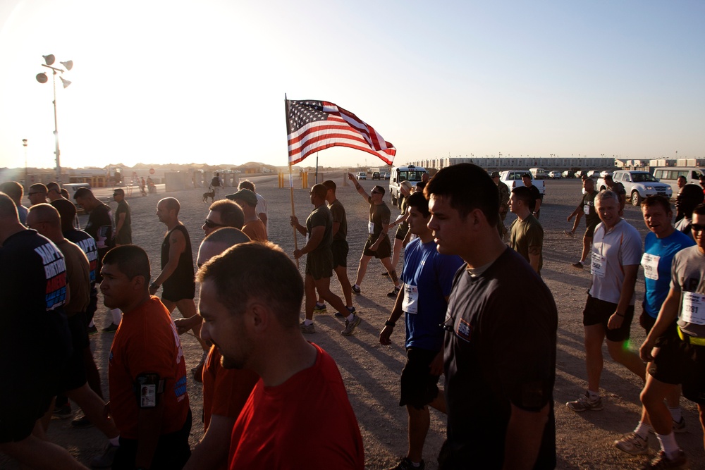 Camp Leatherneck Participates in AJC Peachtree Road Race on the Fourth of July