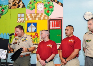 Reflections on cheerful service-thank you scouts!