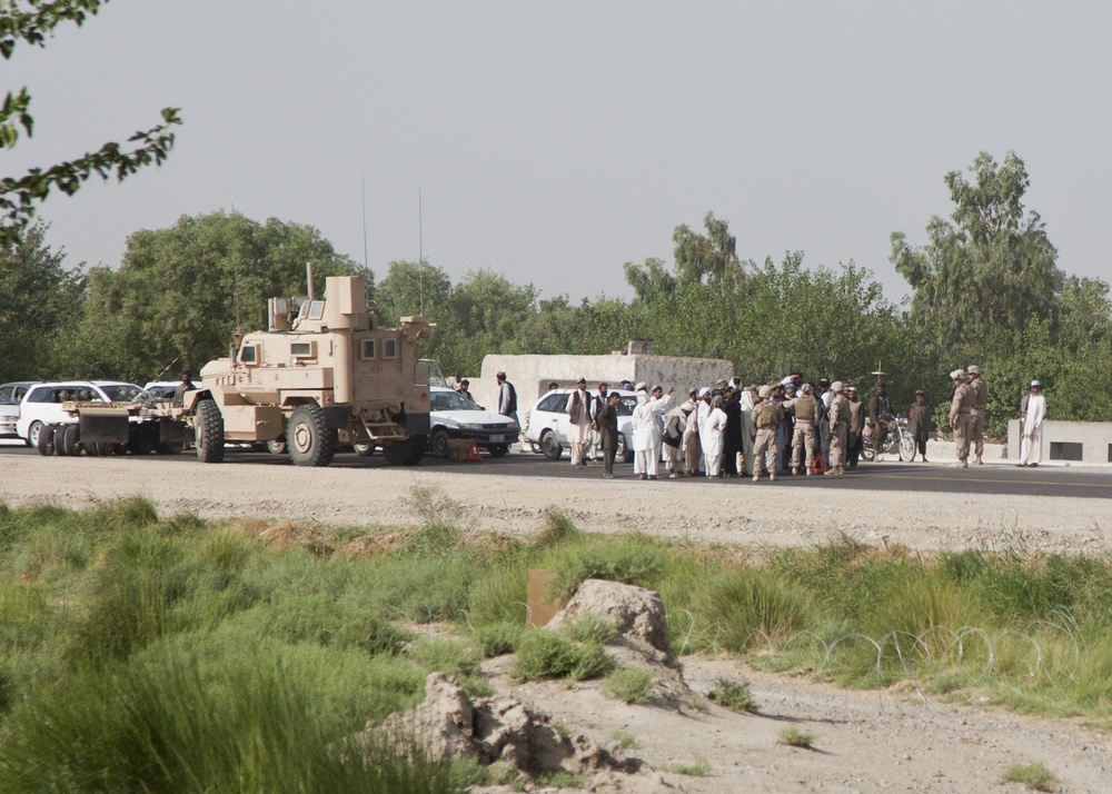 CLR-2 Removes a Bridge in Lashkar Gah