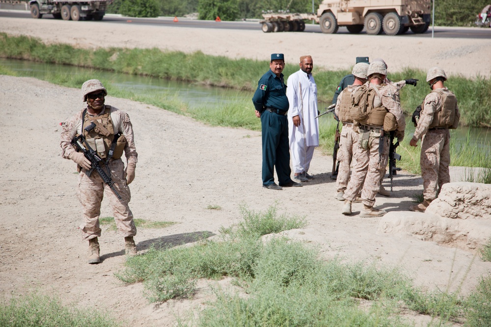 CLR-2 Removes a Bridge in Lashkar Gah