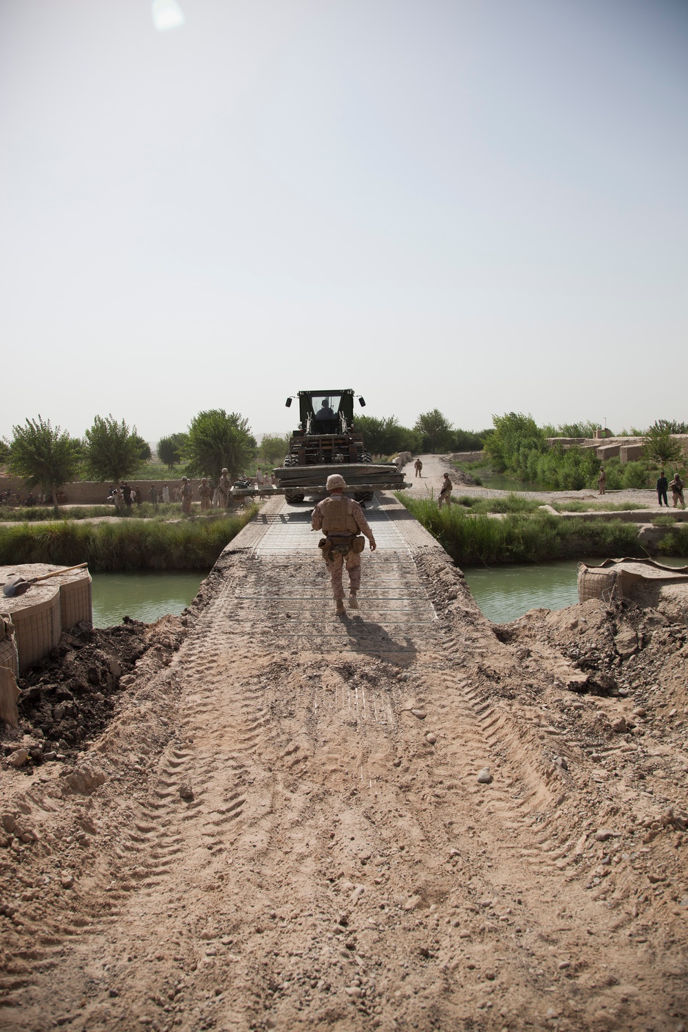 CLR-2 Removes a Bridge in Lashkar Gah