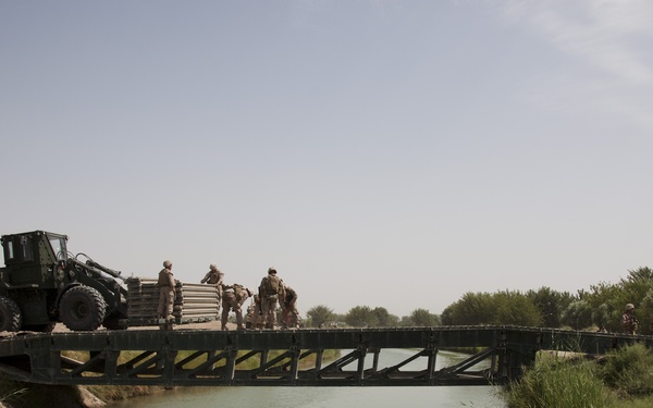 CLR-2 Removes a Bridge in Lashkar Gah