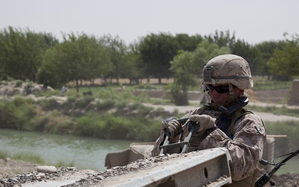 CLR-2 Removes a Bridge in Lashkar Gah