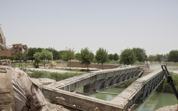 CLR-2 Removes a Bridge in Lashkar Gah