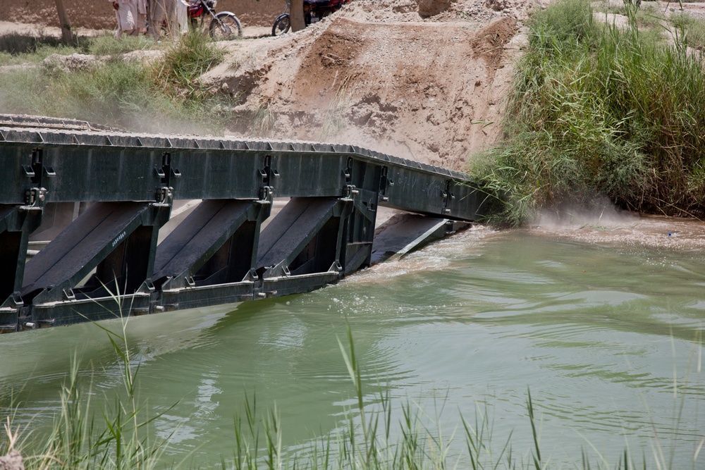 CLR-2 Removes a Bridge in Lashkar Gah