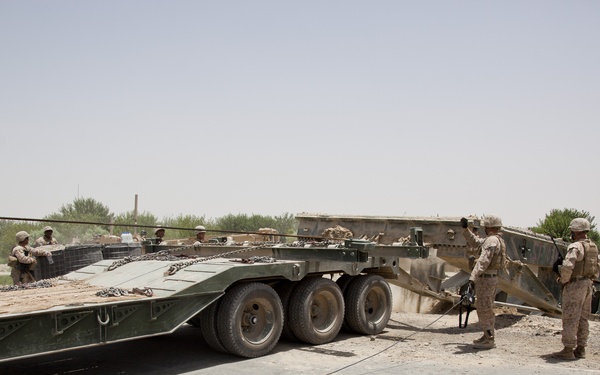 CLR-2 Removes a Bridge in Lashkar Gah