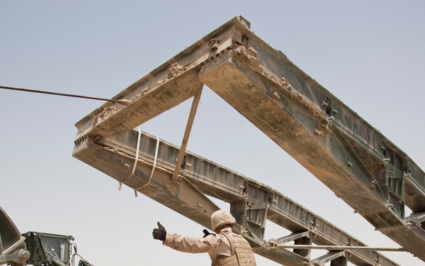 CLR-2 Removes a Bridge in Lashkar Gah