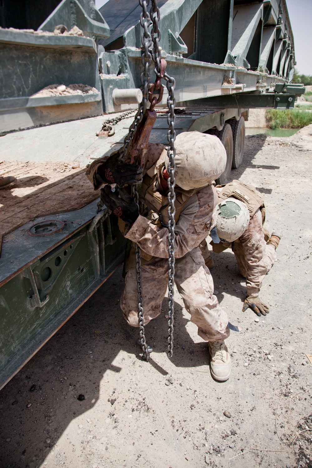 CLR-2 Removes a Bridge in Lashkar Gah