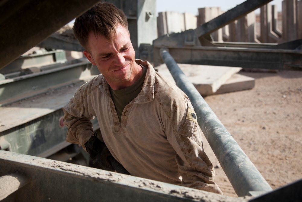 CLR-2 Removes a Bridge in Lashkar Gah