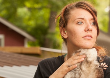 Wildlife make good neighbors aboard base