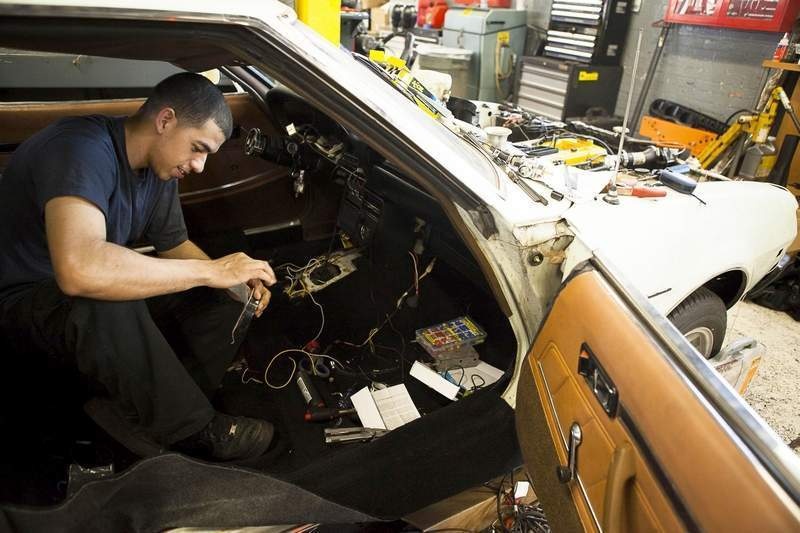 Benefitting from shared experience at the base auto crafts skills center
