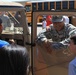 Soldiers talk with middle school students