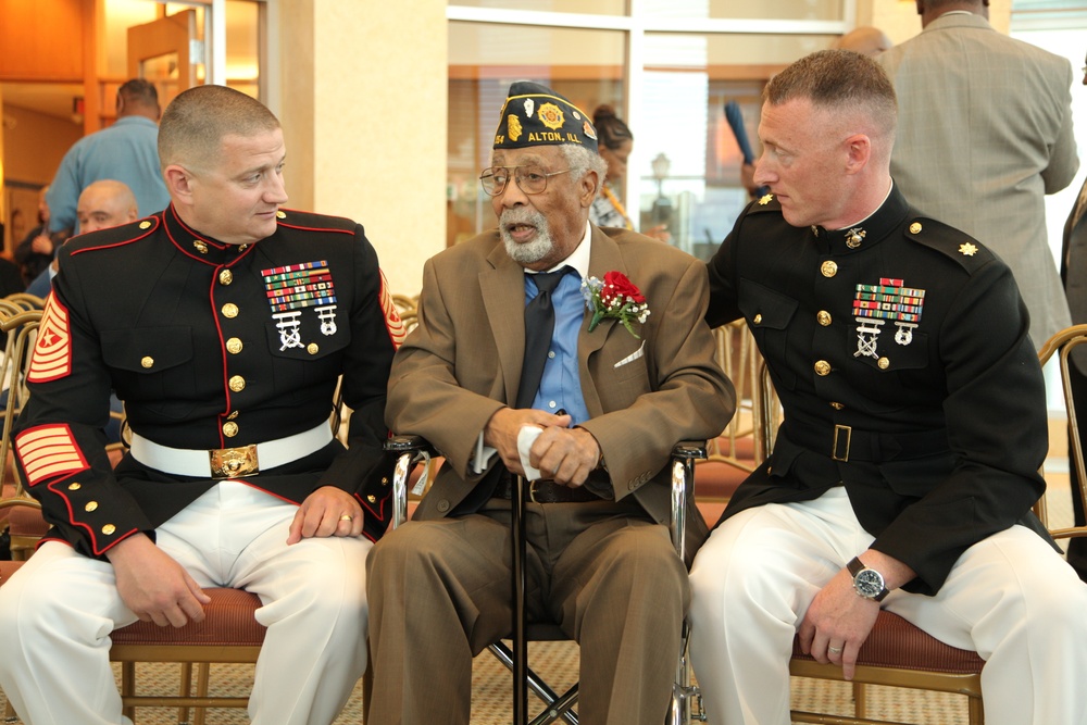 Dvids - Images - Montford Point Marine Honored [image 8 Of 8]