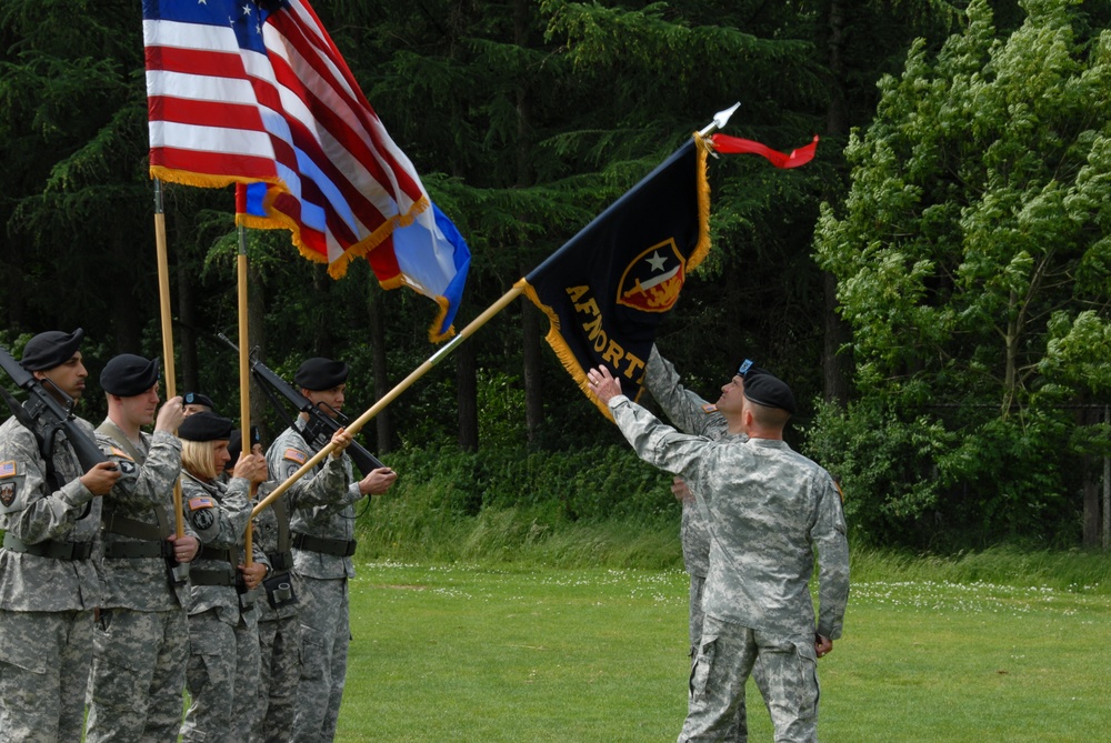 Casing of colors AFNORTH Battalion