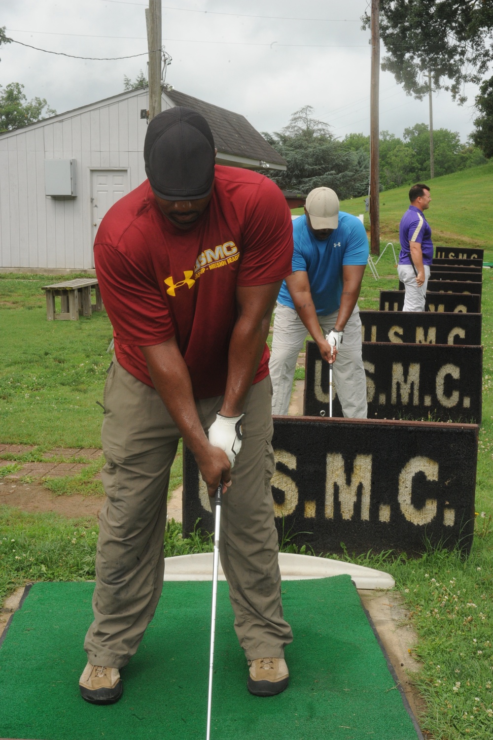 Free driving range tokens for active duty military