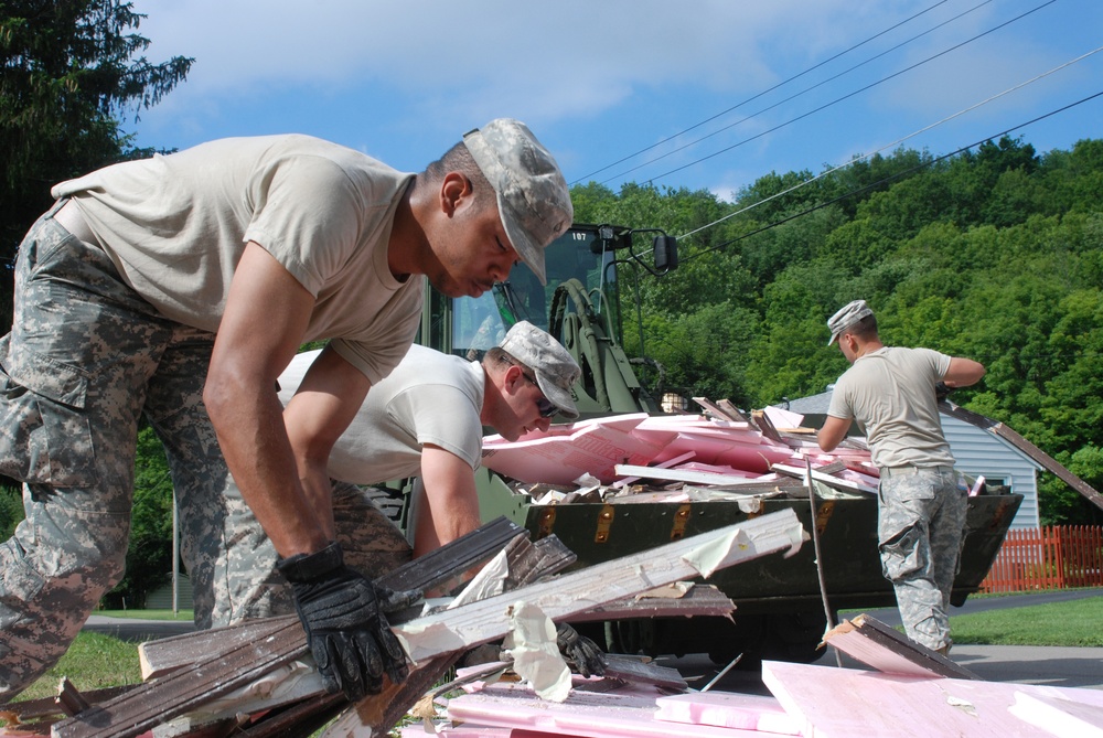New York National Guard responds to Mohawk Valley floods
