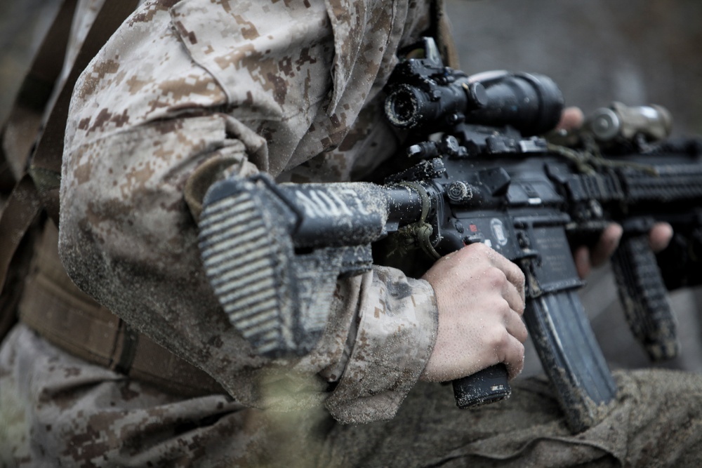 Marines Conduct Beach Landing