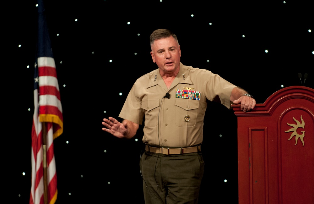 Gen. John M. Paxton, Jr. speaks at the Military Child Education Coalition 2013 National Training Seminar