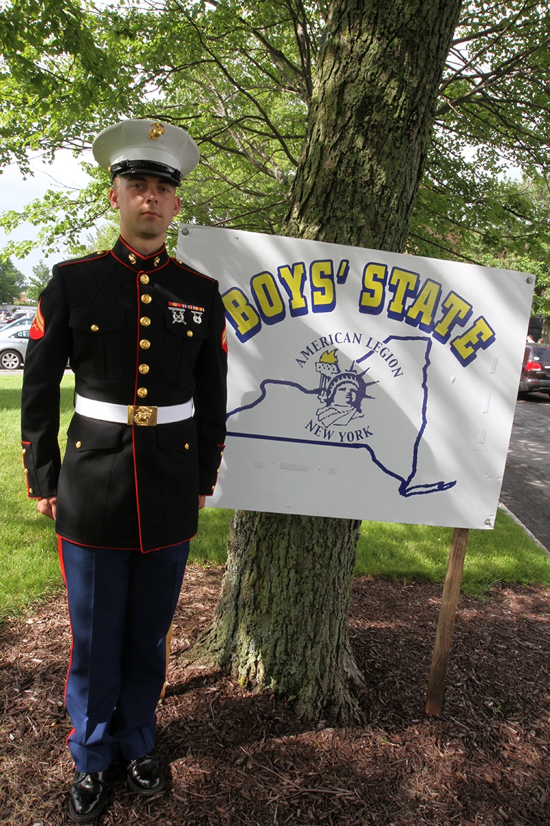 Marines, American Legion partner to instill discipline, mentor New York boys