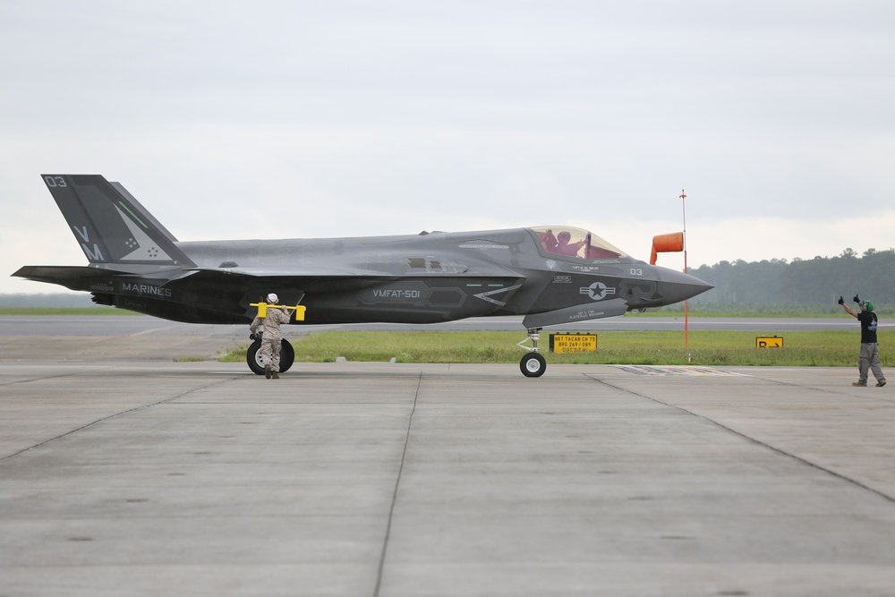 F-35 visits Cherry Point