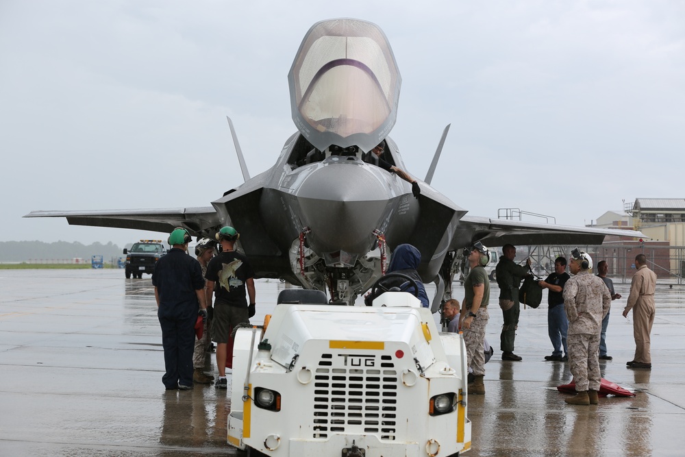F-35 visits Cherry Point