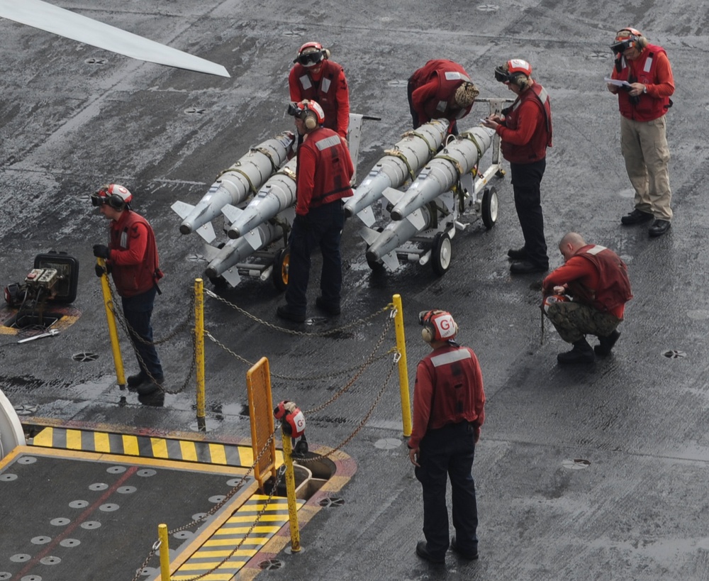 USS Nimitz action