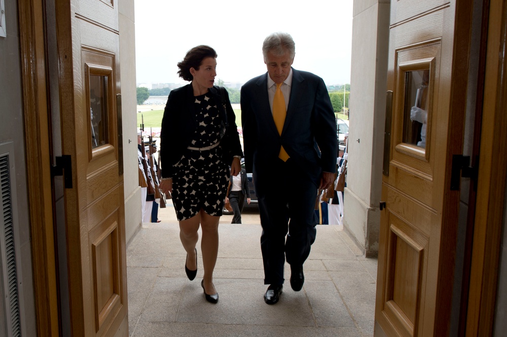 Defense secretary Chuck Hagel