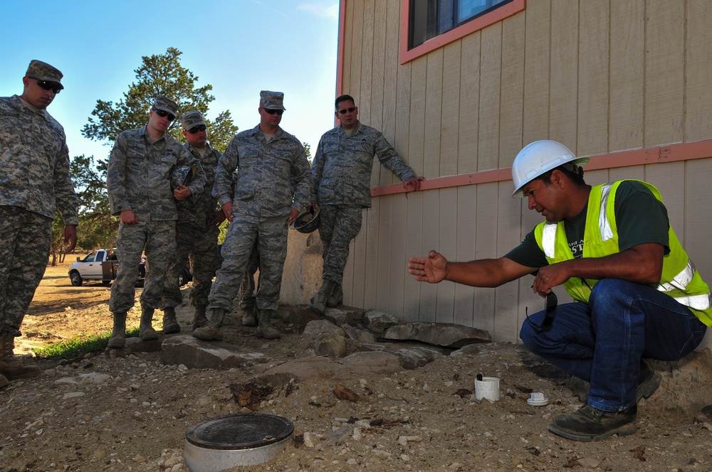 Colorado Air National Guard and Army Reserve members support the Operation Footprint Innovative Readiness Training Program in Window Rock, Ariz.