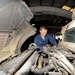 In the engine