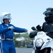 Kanagawa motorcycle police teach local riders safety tips