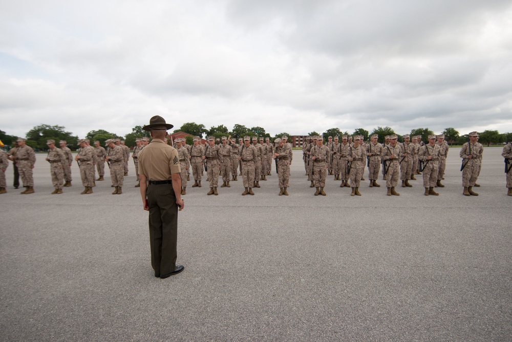 Photo Gallery: Parris Island recruits show discipline, bearing during drill evaluation