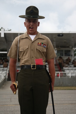 Parris Island recruits take first steps toward Marine Corps discipline with drill