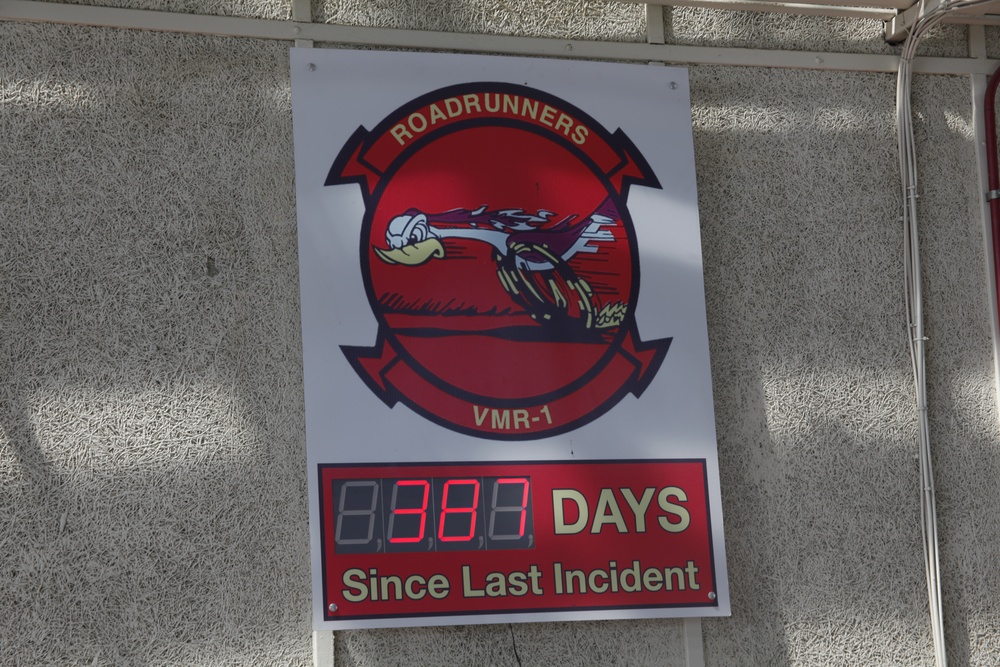 VMR-1 sets standard for remaining alcohol-incident free