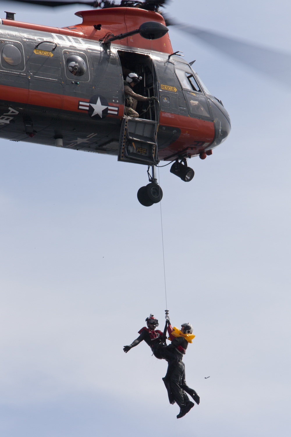 VMR-1 conducts mock mass search, rescue