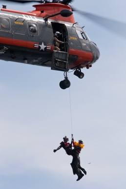 VMR-1 conducts mock mass search, rescue