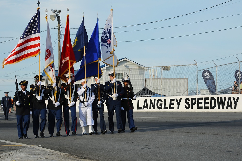Military Appreciation Night at Langley Speedway