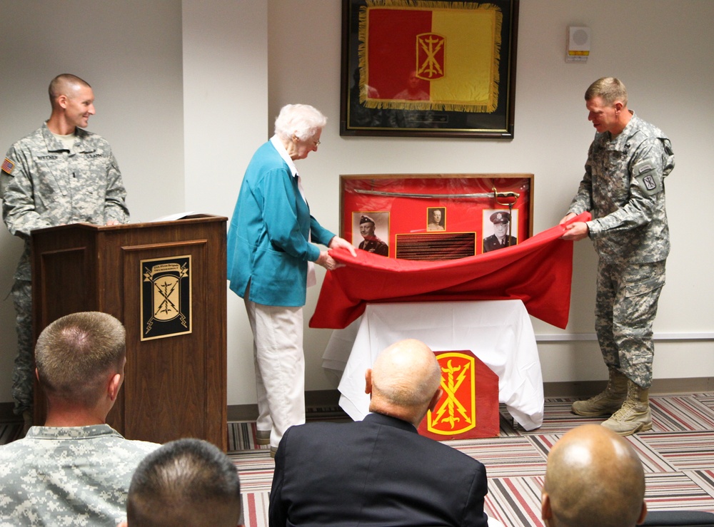 17th Fires Brigade saber dedication ceremony