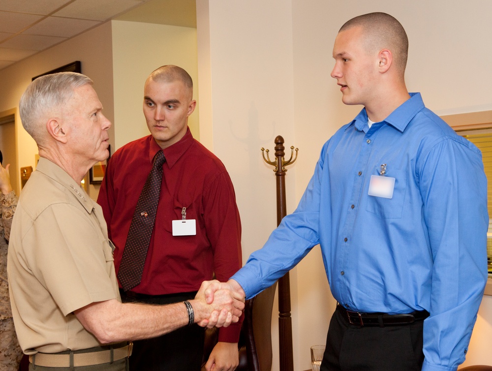 Honorary Marine ceremony